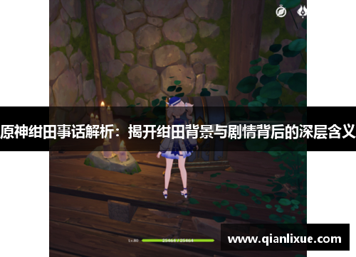 原神绀田事话解析：揭开绀田背景与剧情背后的深层含义